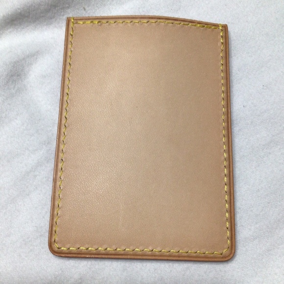 SOLD !!!Louis Vuitton Vachetta Voyages card holder - Picture 6 of 12